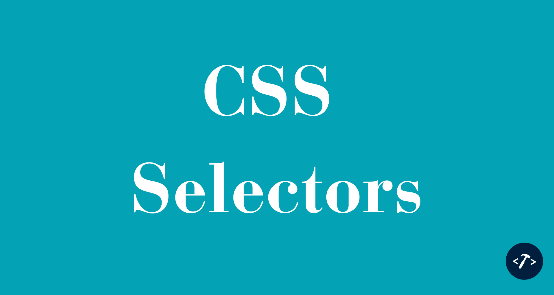 CSS Selectors