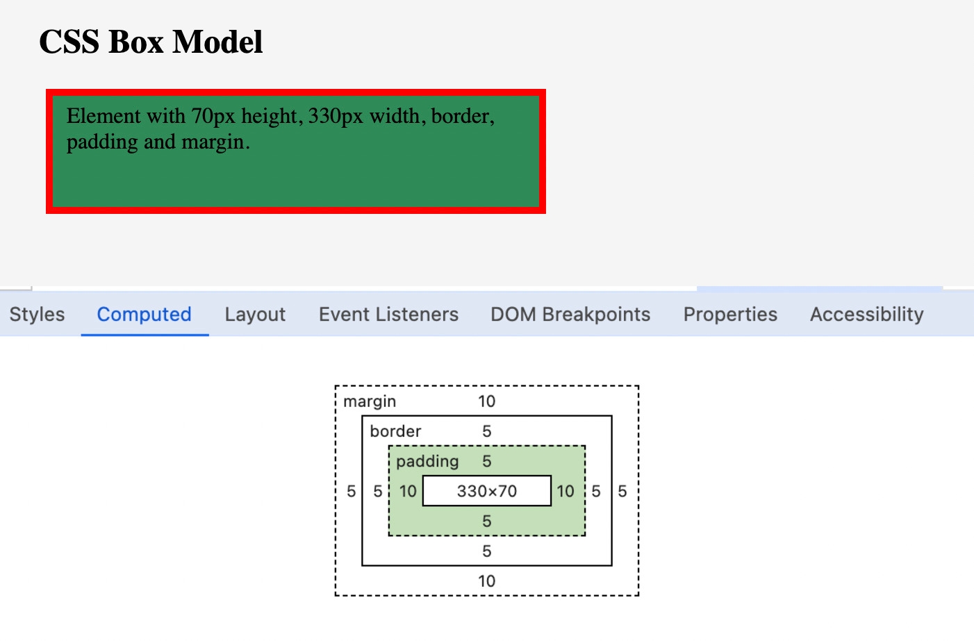 CSS Box Model